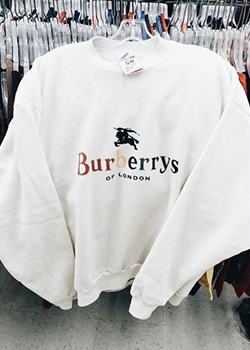 vintage burberry crewneck