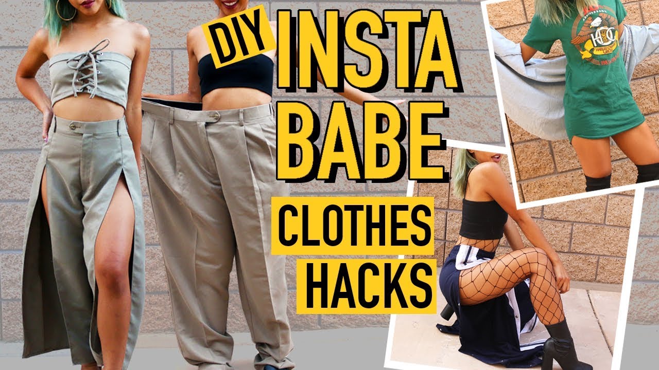 diy insta babes clothing hacks